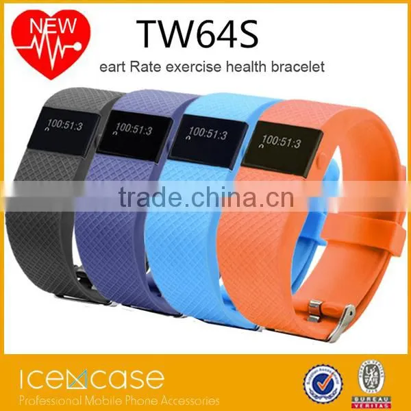 Premuim 1Inch OLED Bluetooth Smart Waterproof Bracelet / Wrist Band Sport 80mAh Smart Watch With Pedometer photo-3