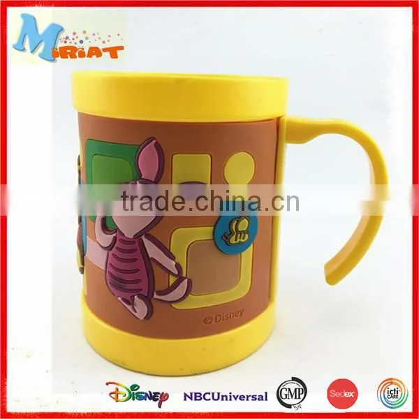 3d Cartoon Most Popular Teddy Bear Colorful Plastic Mug photo-3