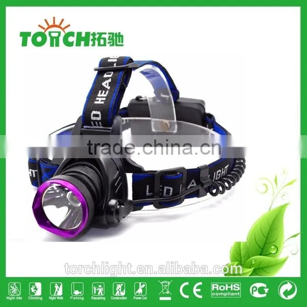 Headlight 2000lm 10 w Super Bright Led Headlamp for Night Riding Defensa Personal Head Light photo-3