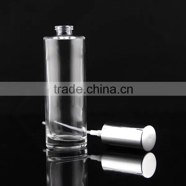 High Quality Clear Lotion Glass Bottle Cheap Price photo-3