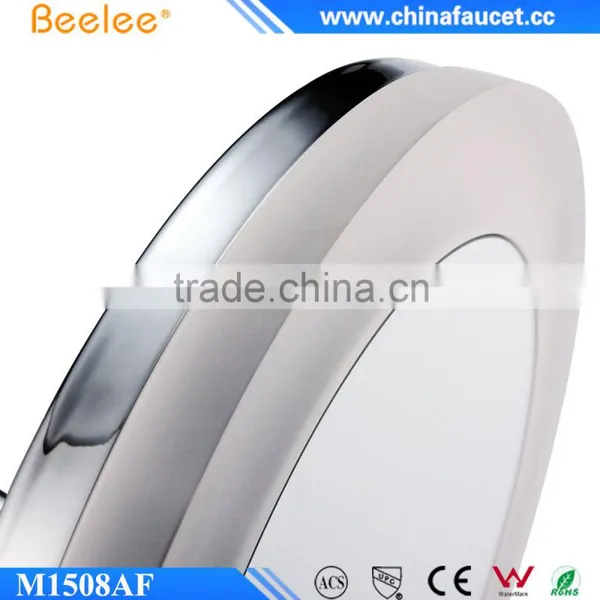 8'' Round Brass Acrylic Mirror Led Compact Bathroom Wall Mirror Quality Choice photo-5