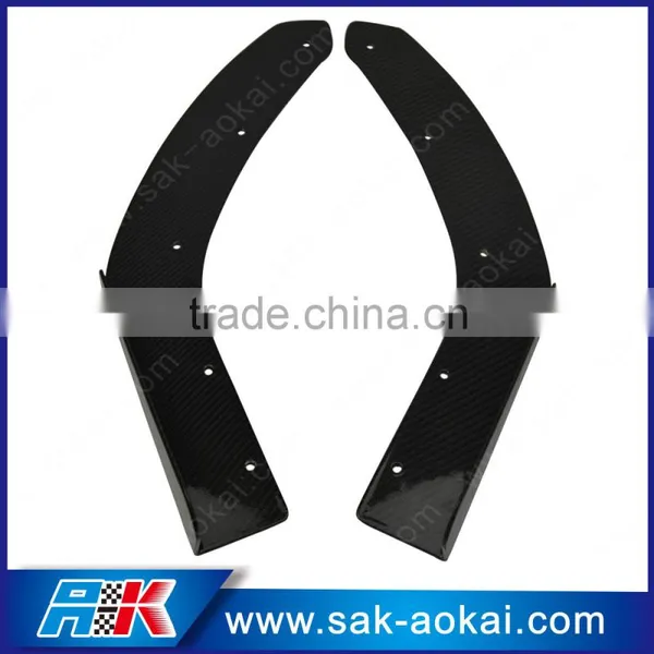 Canard Wing C Style Carbon Fiber Lip Splitter Fit to All Cars photo-4