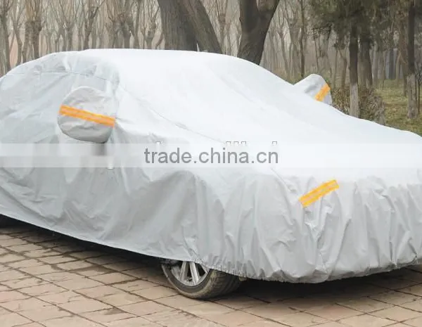 Silver Polyester UV Ray R&waterproof Car Cover /shelter photo-3