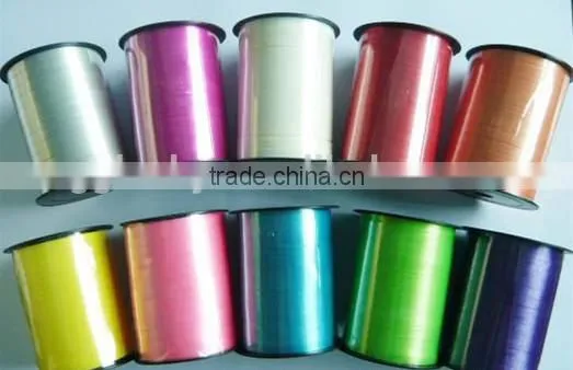 Christmas Gift PP Wrapping Roll Ribon/ Plastic Ribbon Roll/printed Ribbon Roll photo-5