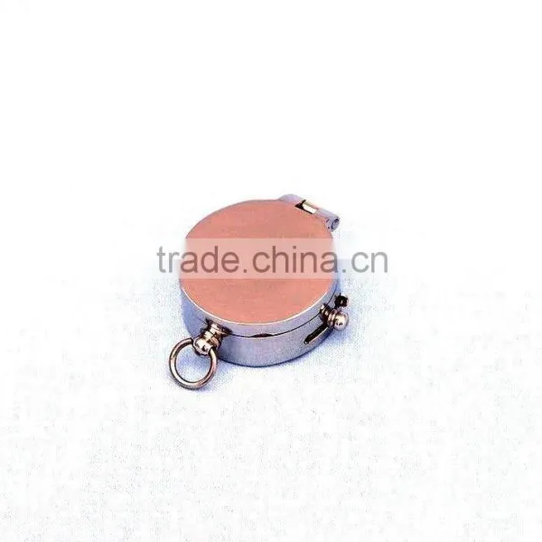Chrome Magellan Compass -Brass Pendant Silver Finishing Compass 13361 photo-3