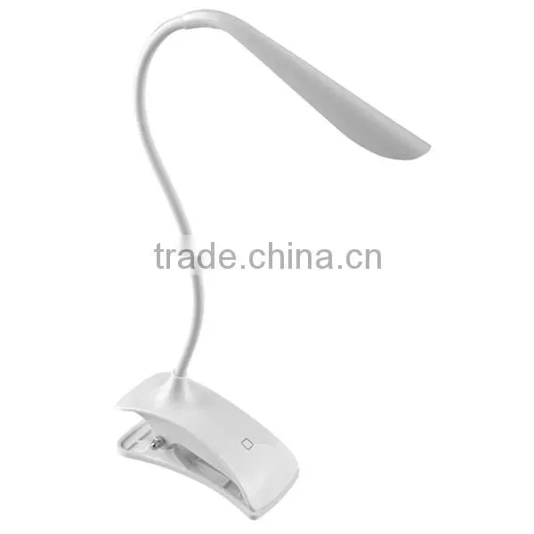 Battery Charging Smart Touch LED Eyes Protection Clip Desk Light photo-1
