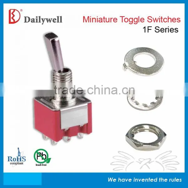 DP SPDT 3P DT 6P Sealed Miniature Toggle Switch photo-2