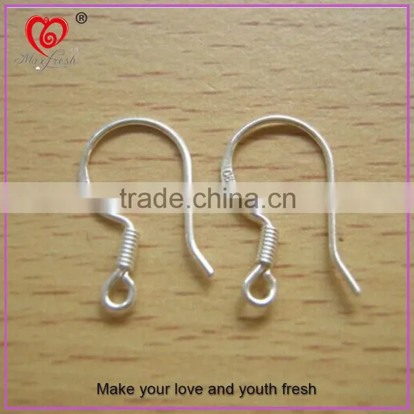 Wholesale Jewelry Findings French Wire Earring Hooks For Women No Tarnish Gold Plated White Gold Earring Hooks Findings photo-4