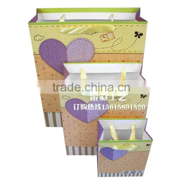 2016 Cheapest Factory Machine Made Luxury Paper Bag photo-3