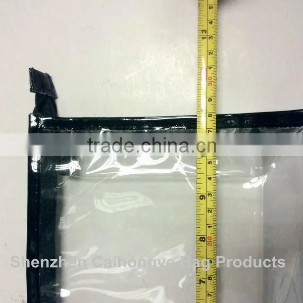 Hot Sale Pvc Zip Shopping Bag,sewn Pvc Zip Bag photo-4