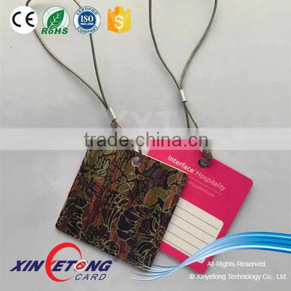 China Factory Customized Flight Used Luggage Tag Combo PVC Cards photo-3