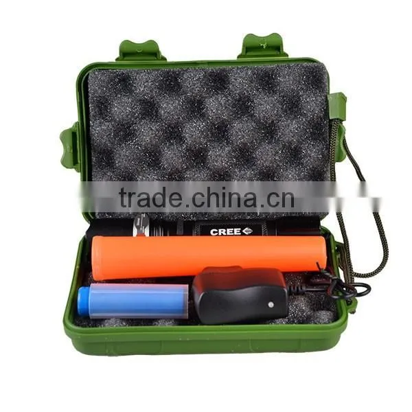 LED Q5 Zoomable 300 Lumens Rechargeable Traffic Torch Light With Traffic Wand photo-6