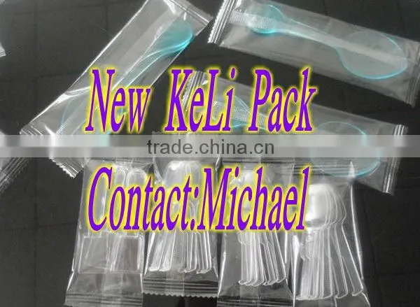 Plastic Cutlery Flow Wrapping Machine photo-5