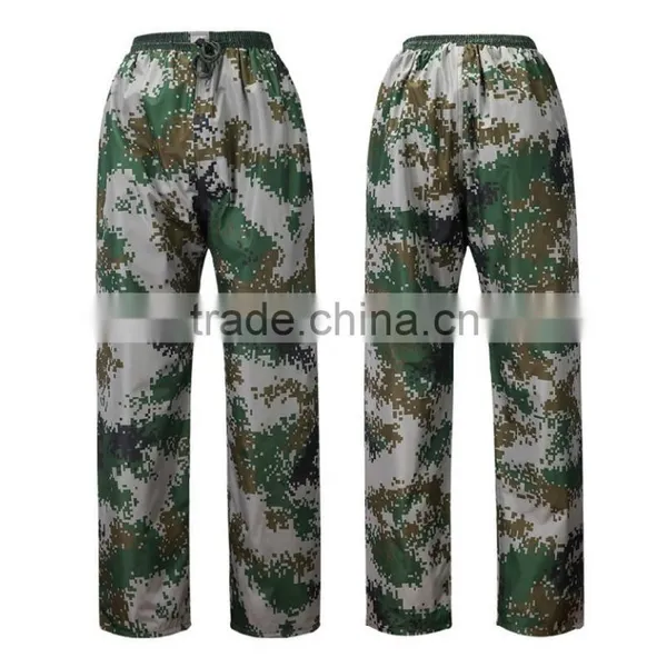 Super Waterproof Camouflage Eco-friendly Materials Military Raincoat photo-3