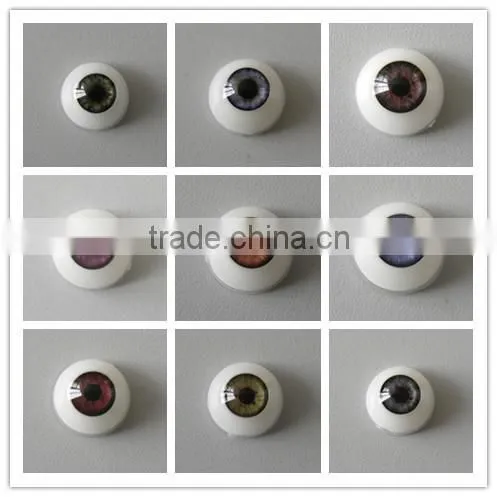 Realistic Oval Plastic Eyes Acrylic Eyes for Dolls photo-4