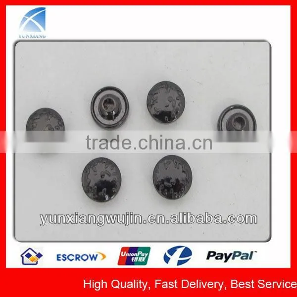 YX1515 Fashion Metal Round Head Rivets for Jeans