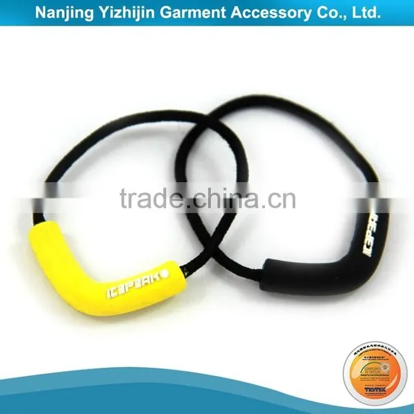 Eco-friendly PVC Rubber Sports Brand Zipper Puller With Rope Quality Choice
