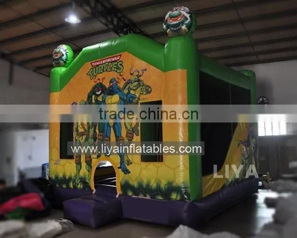 Inflatable Bouncer Slide With Multi Cartoon Theme From LIYA Factory photo-3