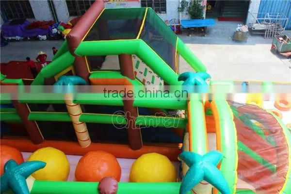 New Giant Commercial Adult Jungle Inflatable Obstacle Course Challenge Supplier's Choice photo-4