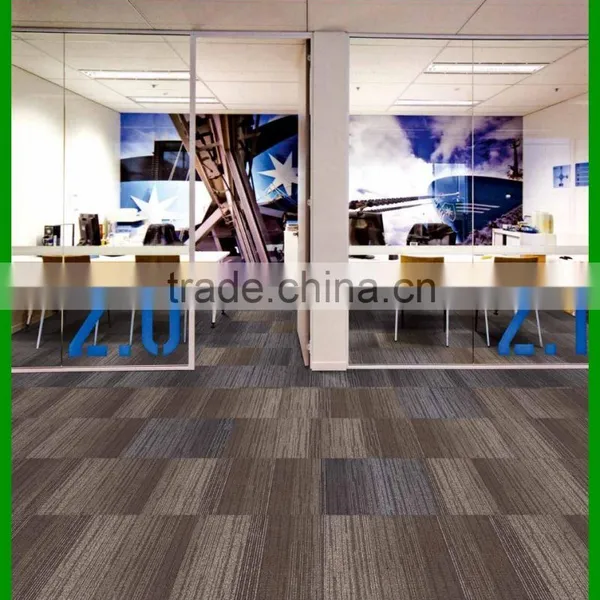 PP Nylon Tufted Carpet Tile With PVC Backing, Office Carpet Tiles, Modular Carpet Tile photo-2