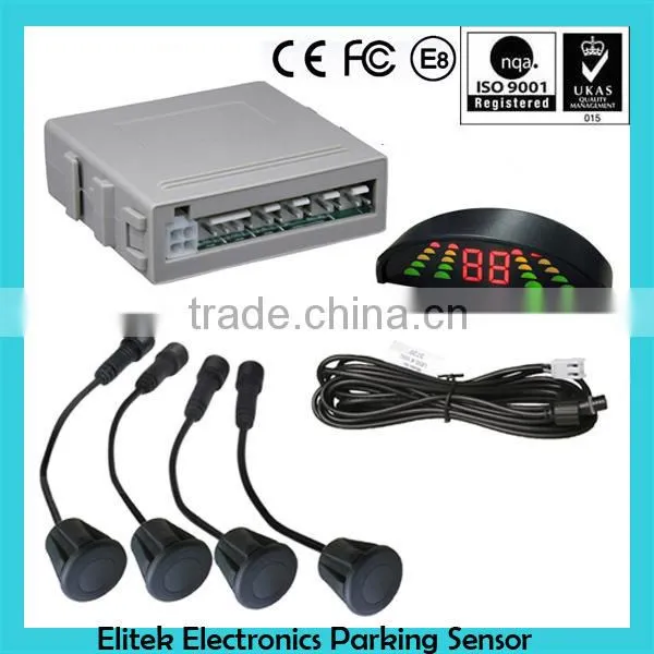 rubber parking sensor with double angle sensor