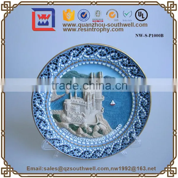China Resin Christmas Gifts Porcelain Souvenir Plates