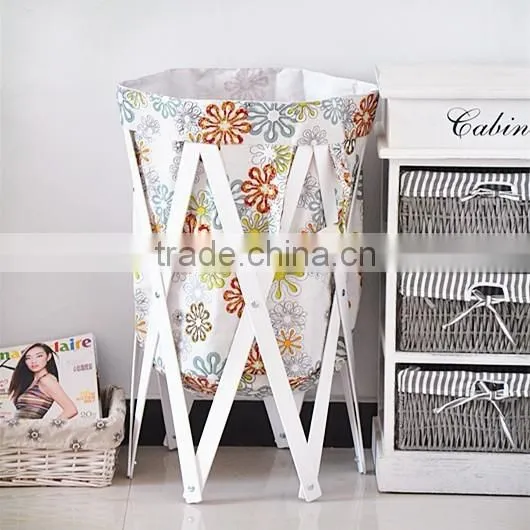 Cheap Foldable Dirty Clothes Basket for Bedroom photo-5