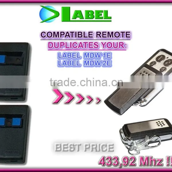 For LABEL MDW 1E,MDW 2E Compatible Remote photo-2
