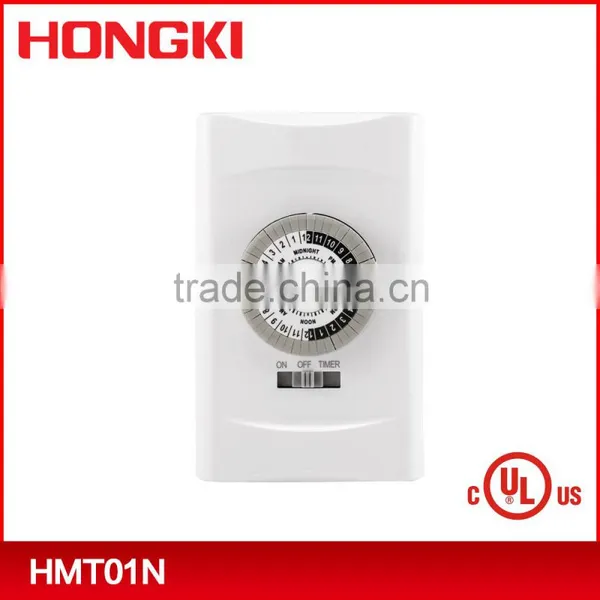 UL CUL 120V Mechanical Count Down in Wall Timer Switch