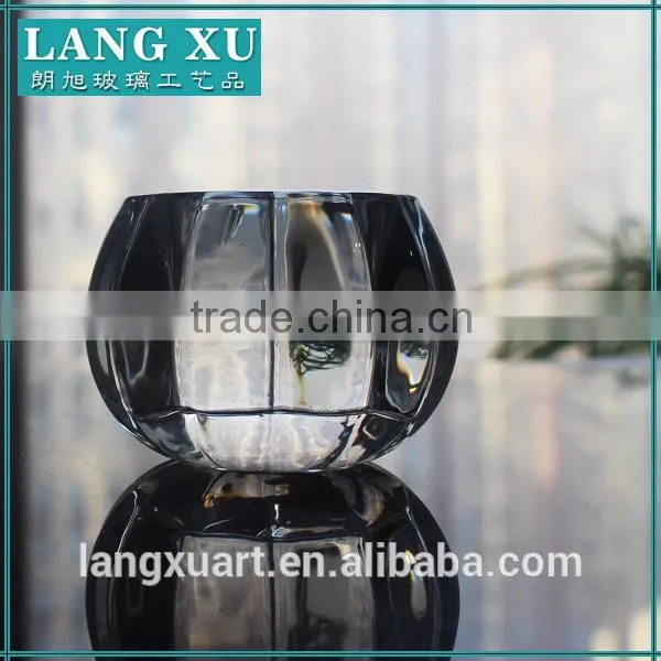 LX-Z261crystal Glass Pumpkin Candle Holder for Tealight photo-3