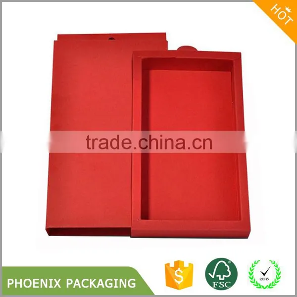 Red Paperboard Gift Packaging Box photo-3