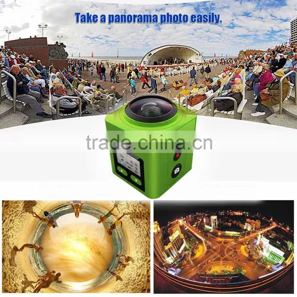 2016 New 360 Degree Wireless Camera Wifi Fisheye Panoramic Camera Cam Quality Choice