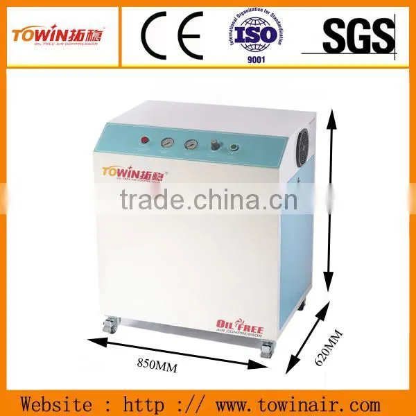 dental compressor with cooper wire air compressor head (Towin-1500W-60L)