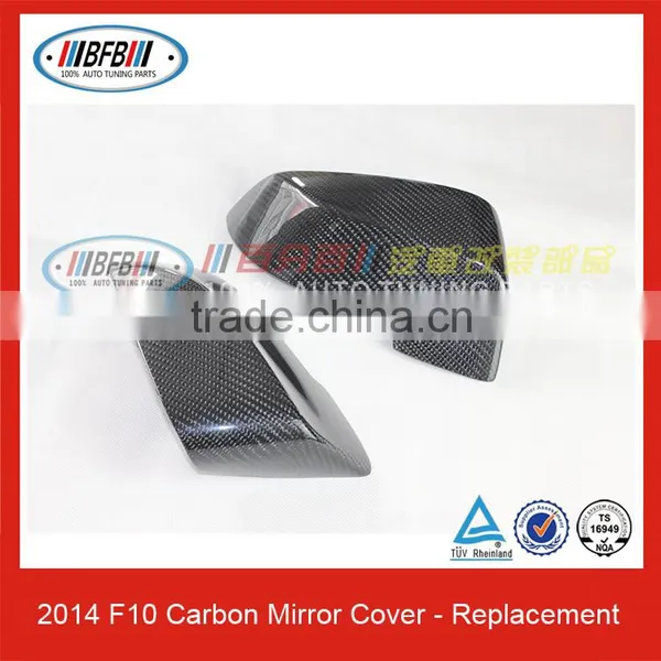 For BMW 5 Series F10 Carbon Fiber Side Mirror Cover 2014UP photo-6