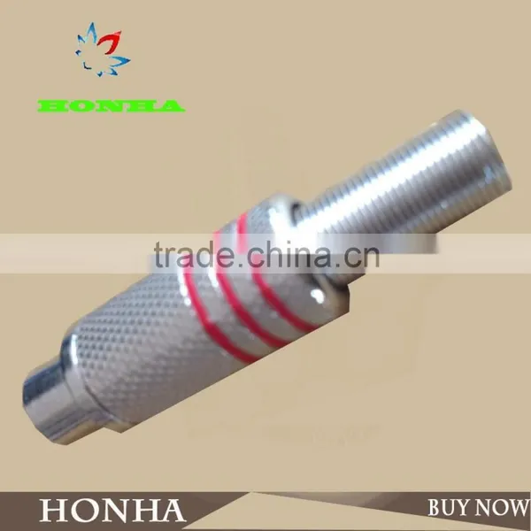 Gold-Plated Metal Female Audio RCA Connector 7271G-NE photo-3