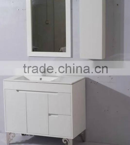 Modern Solid Wood Bath Cabinet (JS-0029)