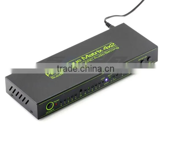 Hdmi Splitter Switch 1080p 1.4 Hdmi 3D Matrix 2x4 photo-6