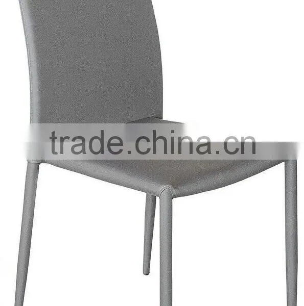 DC-2504 Cheap New Modern PU Leather or PVC Dining Chair for Dining Room photo-4