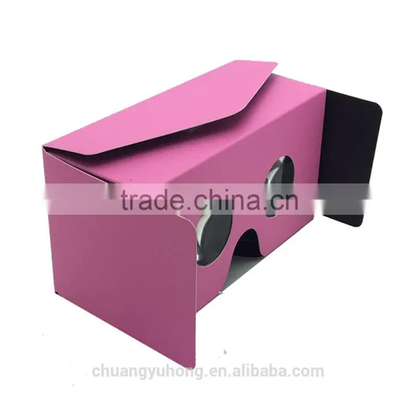 OEM Google Cardboard Version 2.0 42mm Lens VR 3d Glasses Promotion Gift Customized Google Cardboard vr Cheap Product photo-3