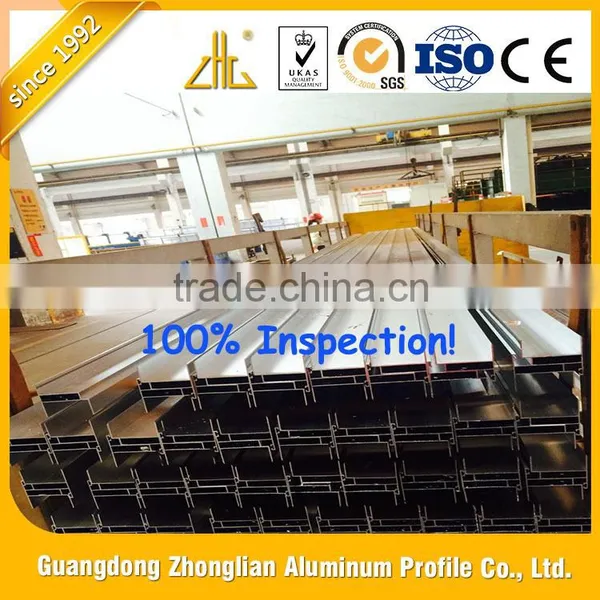 Customized Clean Hinge Aluminium Profile / Perforated Aluminium Profile / Anodized Aluminium Profiles for Shelf photo-2