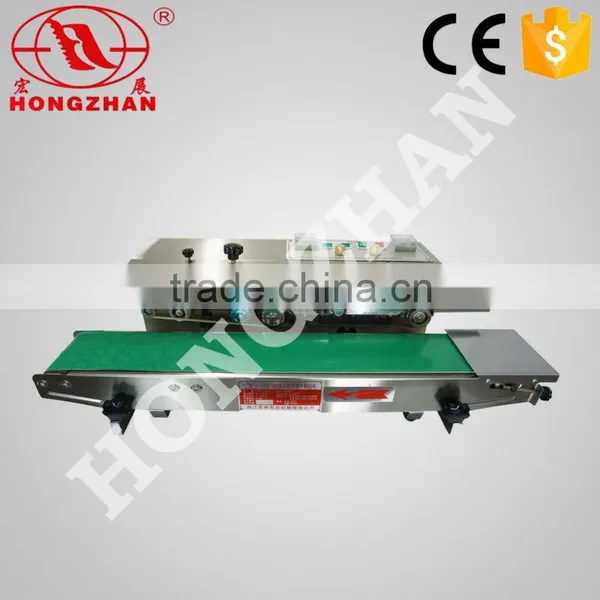 Continuous Small Plastic Bag Sealing Machine With Ink Printing photo-2