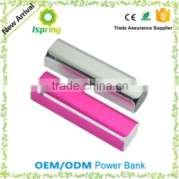 Emergency USB Cheap Power Bank 2600 Mah Cylinder Metal Power Bank photo-3