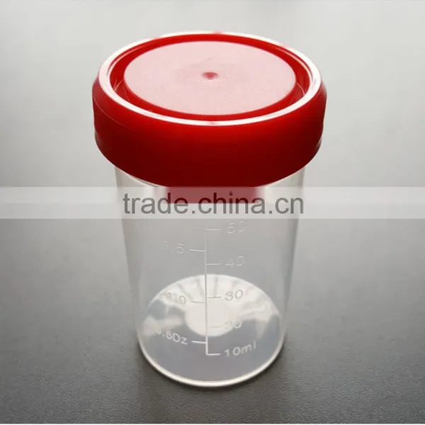 Screw Lid Medical Products Disposable Urine Container 60ML photo-5