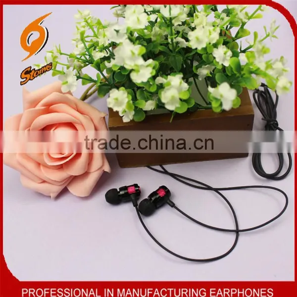 Hot Selling Wired Metallic High Qualtiy Stereo Earbuds With Mic for Music/phone Call photo-5