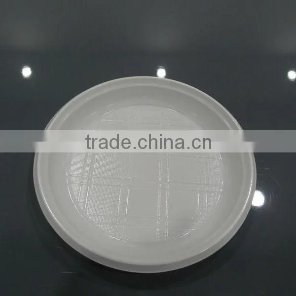 PS Round Disposable Plastic Plate 7 Inch