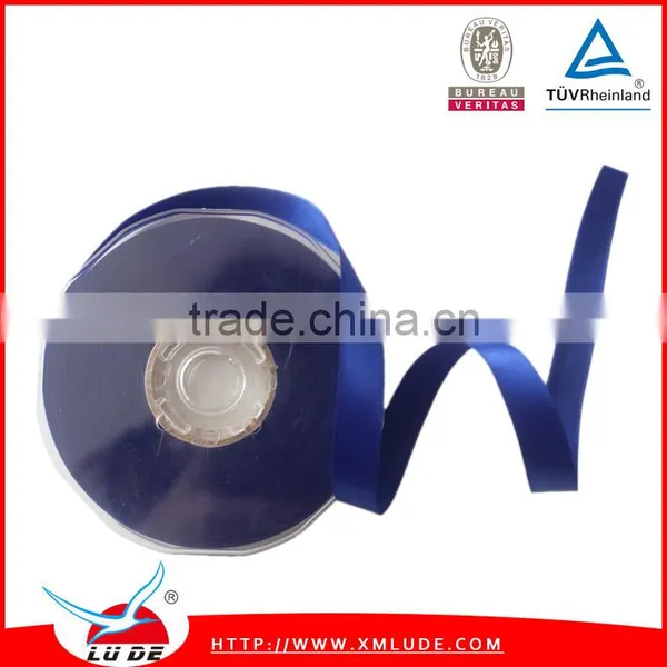 Grey Color Satin Ribbon Pattern For Gift Packing and Decoration photo-5