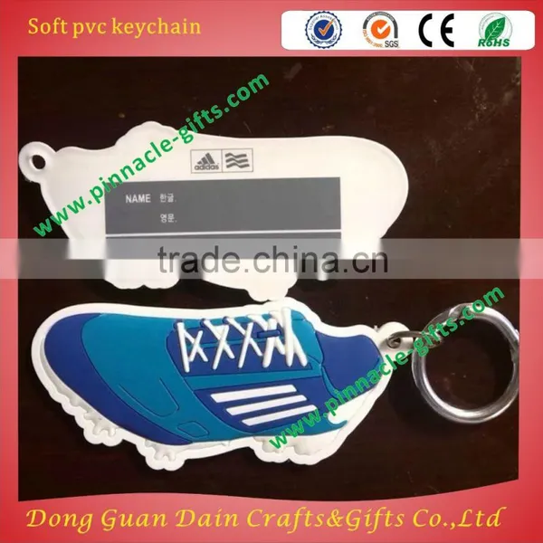 Eco-Friendly Soft Pvc Promotion Key Chain Custom Key Chain MOQ 500pcs photo-3