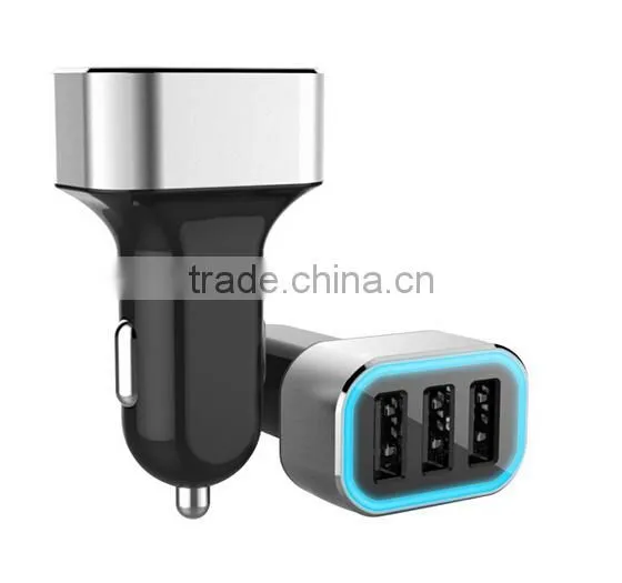 Express Mobile Phone & Tablet Car Accessories 3 Port Usb Car Charger 5.2a Car Charger Adapter photo-6