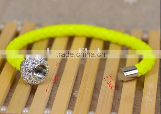 Fashion Woven Diamond Bracelet photo-3