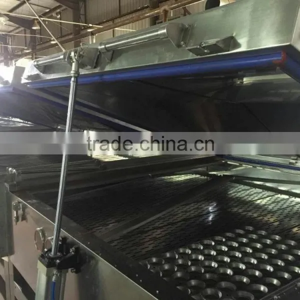Saving Space Gas Wafer Production Line Tunnel Steam Oven Factory photo-4